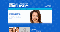 Desktop Screenshot of familyncosmeticdentistry.com